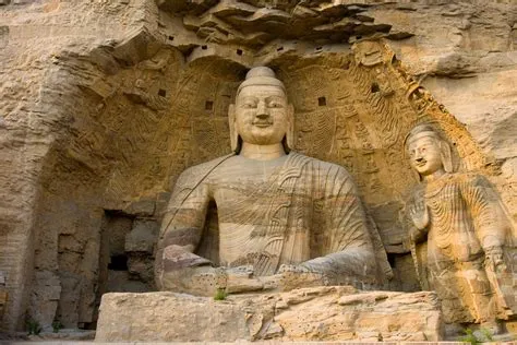 Yunganggrottornas imponerande buddhistiska konstverk i Datong!